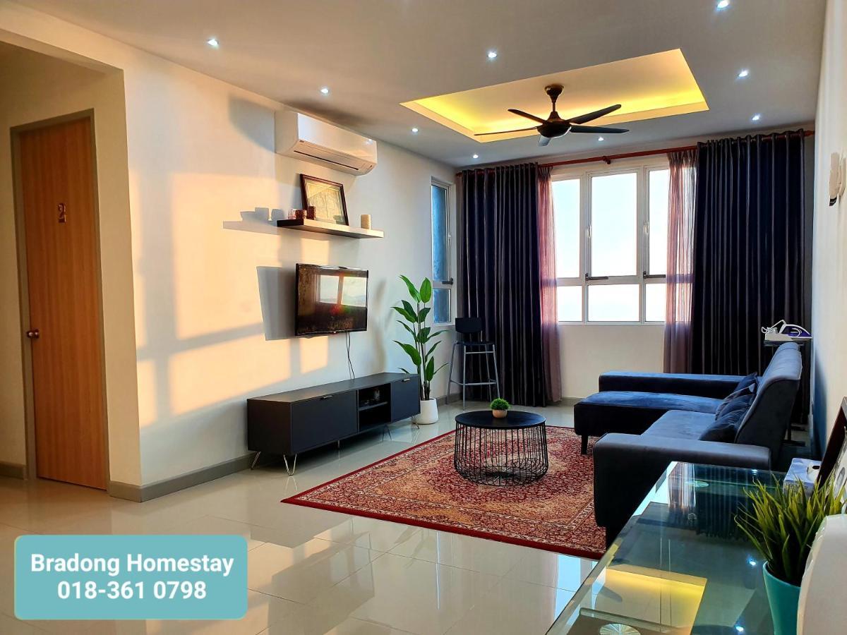 Bradong Homestay - Musllm Only, 3 Queen Bedrooms, Seaview, Infinity Pool, Gym, Near Drawbridge & Ktcc Mall Kuala Terengganu Exterior foto