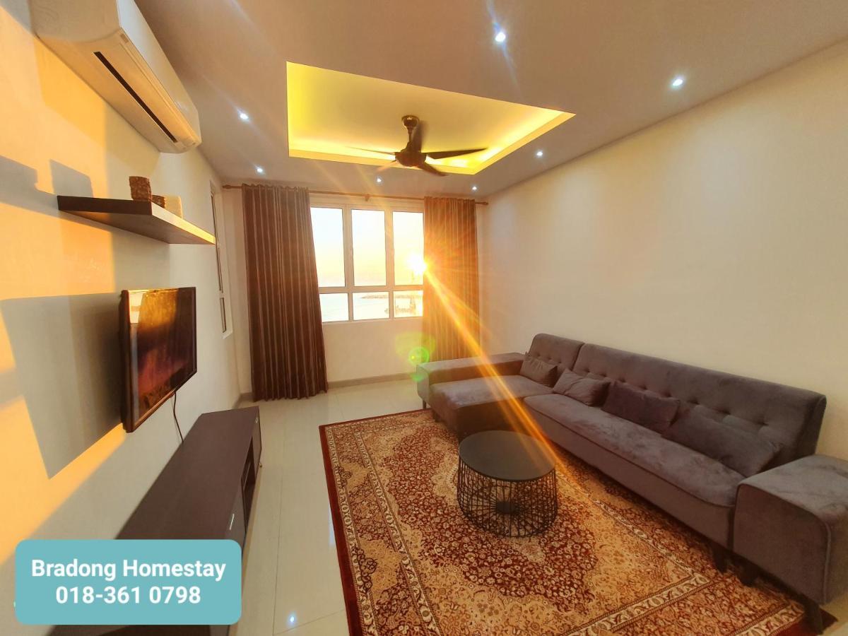 Bradong Homestay - Musllm Only, 3 Queen Bedrooms, Seaview, Infinity Pool, Gym, Near Drawbridge & Ktcc Mall Kuala Terengganu Exterior foto